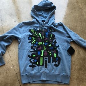 DC Zippered Hoodie